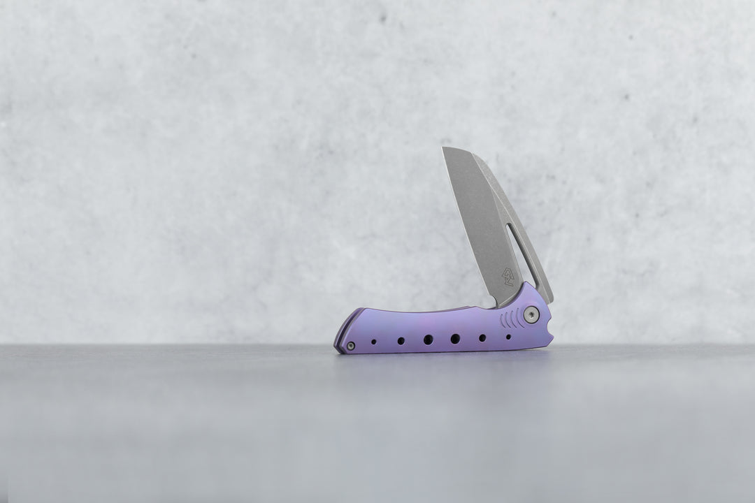 Drop + Gavko Nurse Titanium Frame Lock Knife