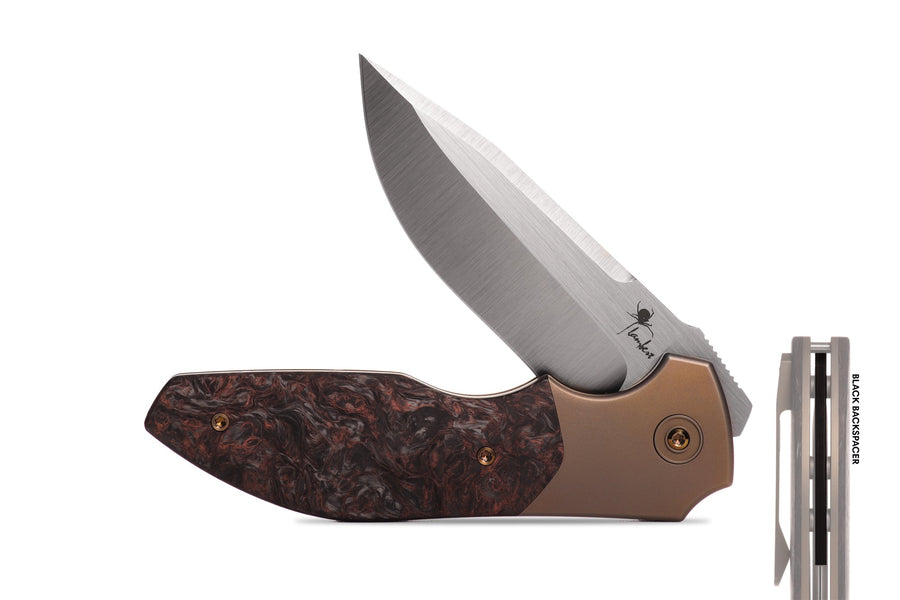 Kaviso x Kirby Raine S35VN Frame Lock Folding Knife - Open Box Folding Knife