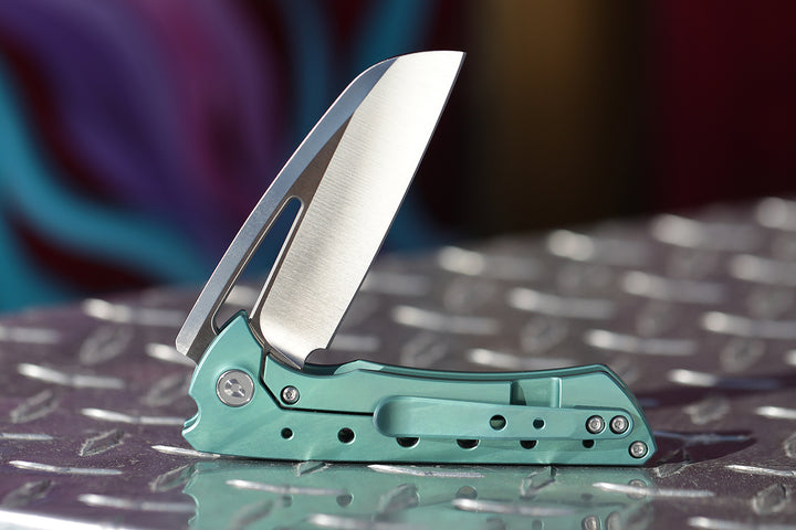 Drop + Gavko Nurse Titanium Frame Lock Knife