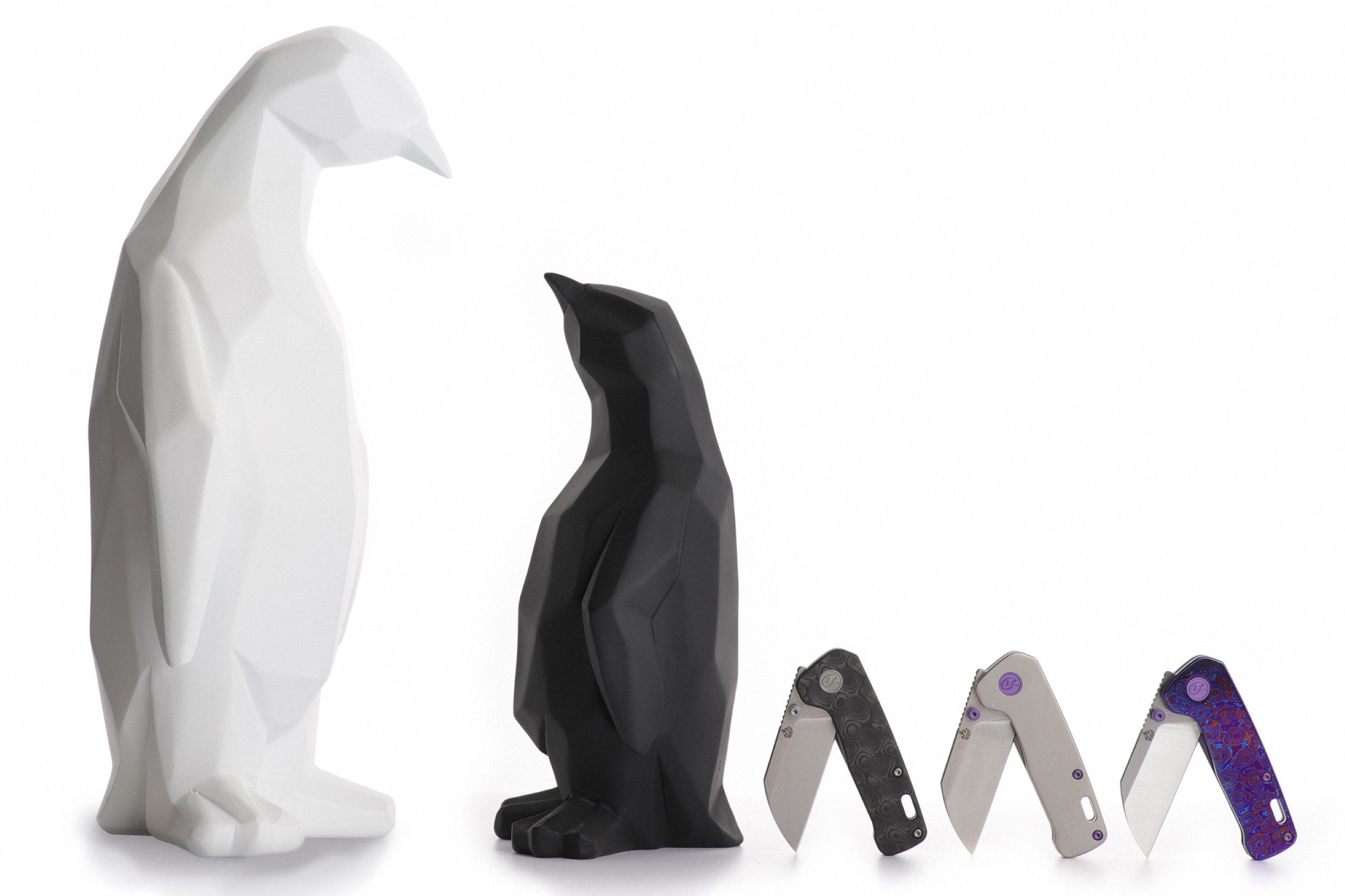 Kaviso x QSP Penguin Mini Titanium Frame Lock with S35VN – Kaviso, LLC