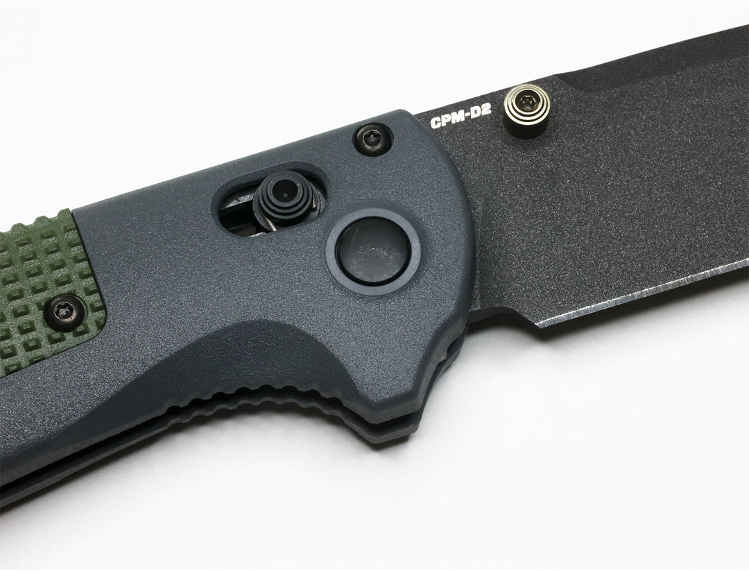 Benchmade Redoubt 430BK Overland Gray & Forest Green