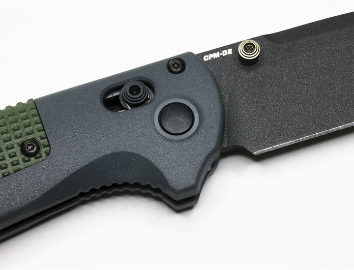 Benchmade Redoubt 430BK Overland Gray & Forest Green