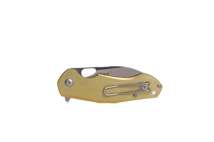 GiantMouse Ace Biblio Brass