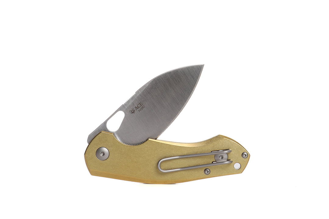 GiantMouse Ace Biblio Brass