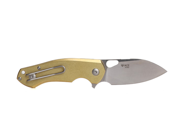 GiantMouse Ace Biblio Brass