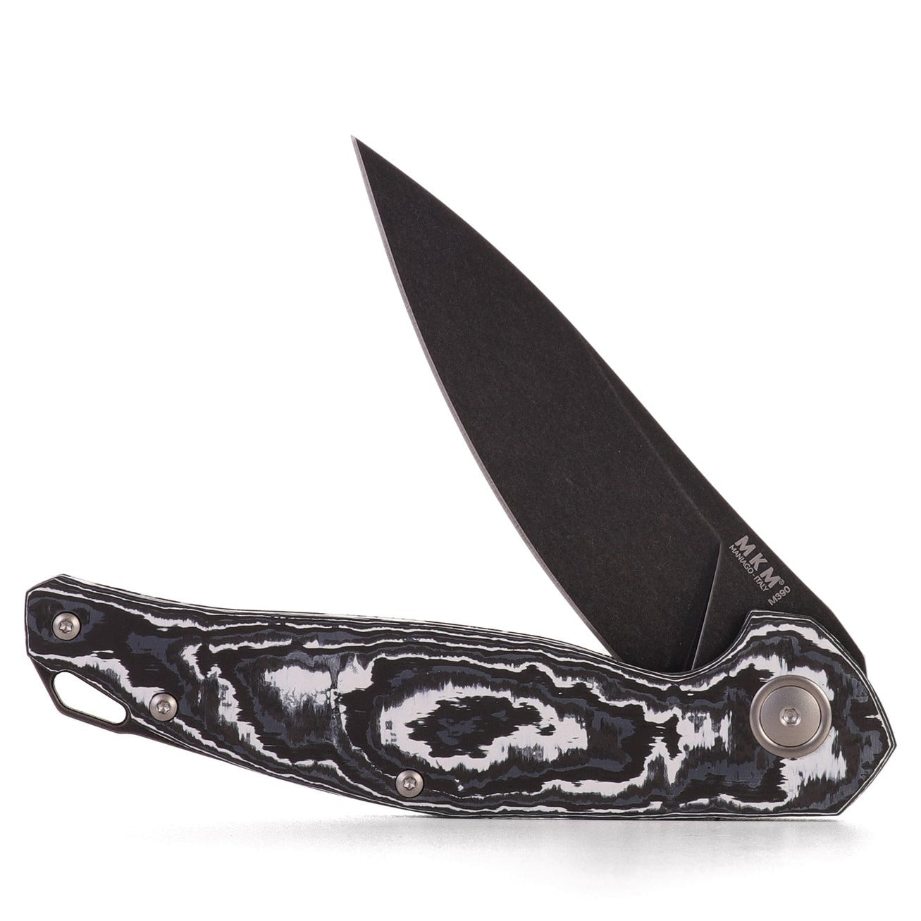 MKM Goccia Fat Carbon Liner Lock – Kaviso, LLC