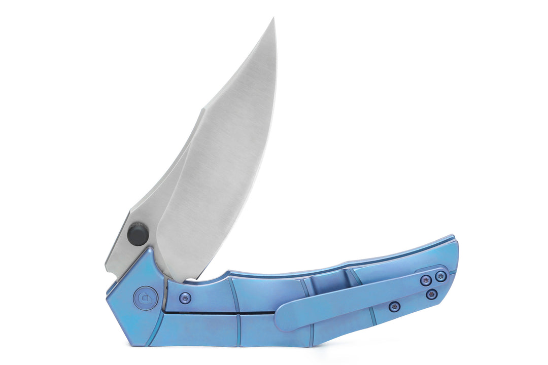 Drop + Gavko Thresher Titanium Frame Lock Knife