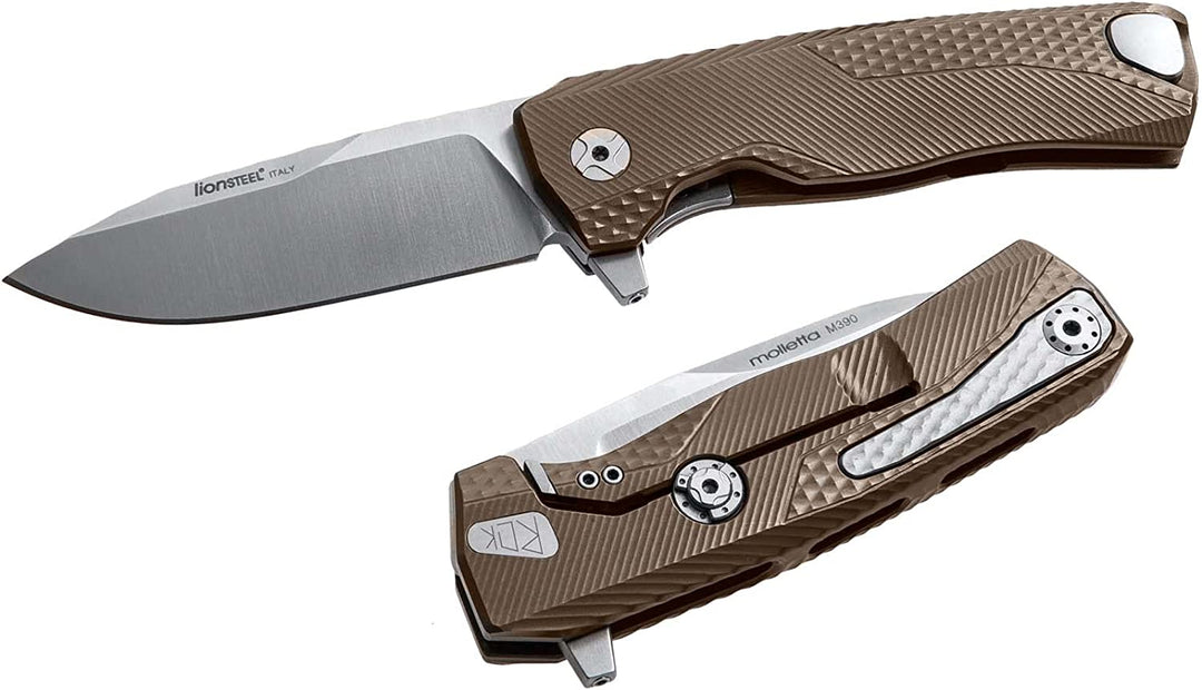 LionSTEEL ROK Titanium Framelock