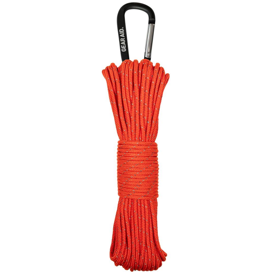 Gear Aid 100 ft. Light-Duty 175 Paracord (Orange Reflective)