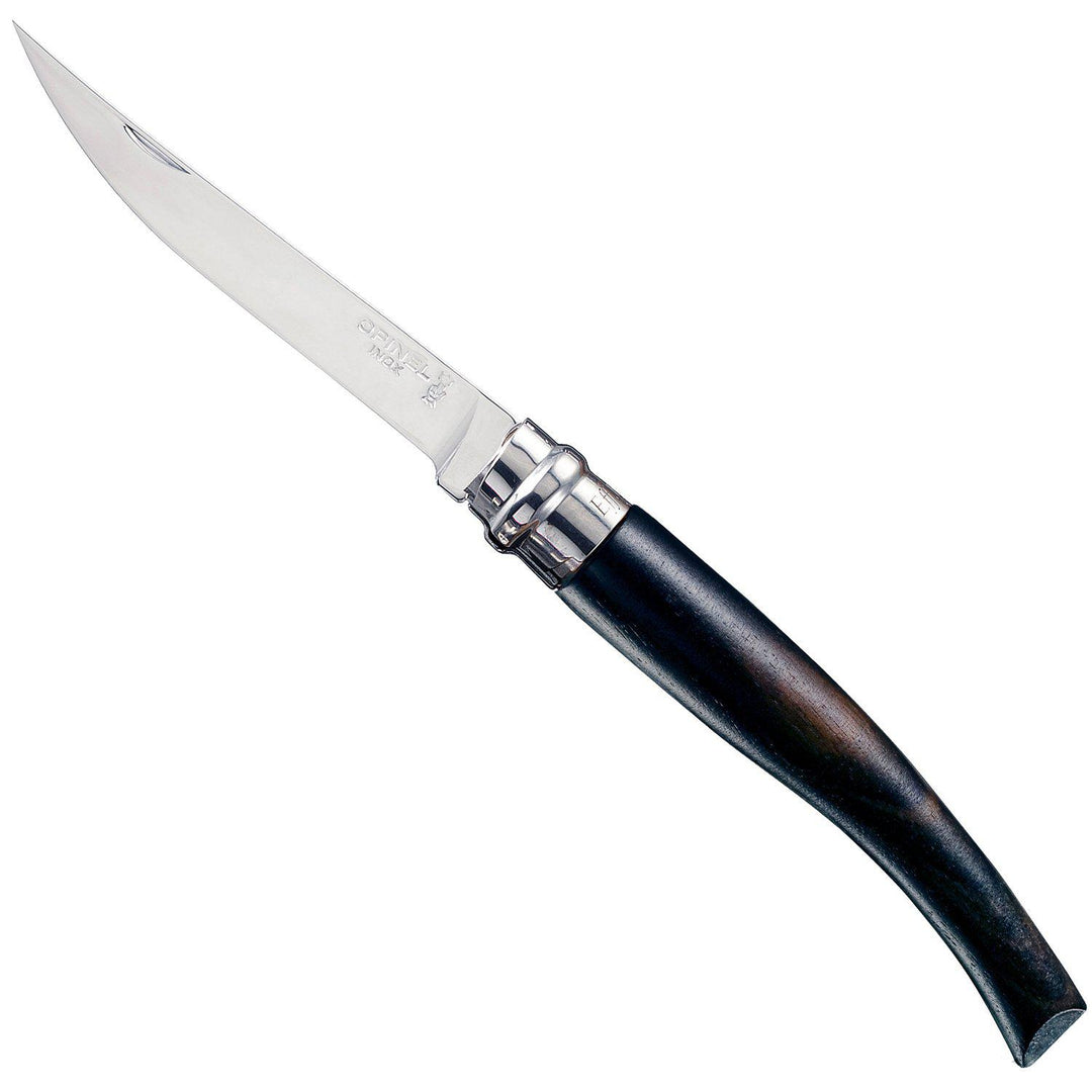 Opinel No10 Slim Knife Ebony Handle