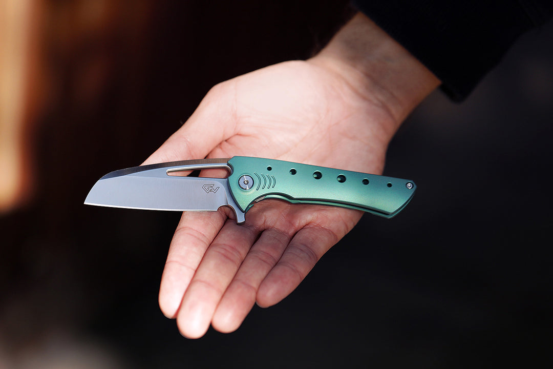 Drop + Gavko Nurse Titanium Frame Lock Knife