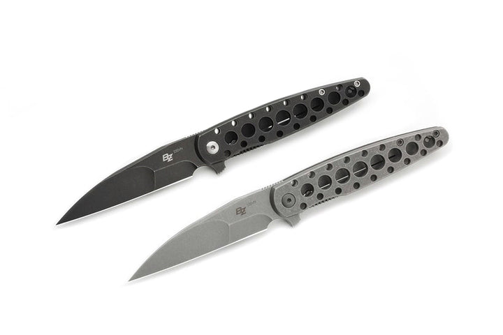 Drop + Brad Zinker Dogtooth Frame Lock Knife