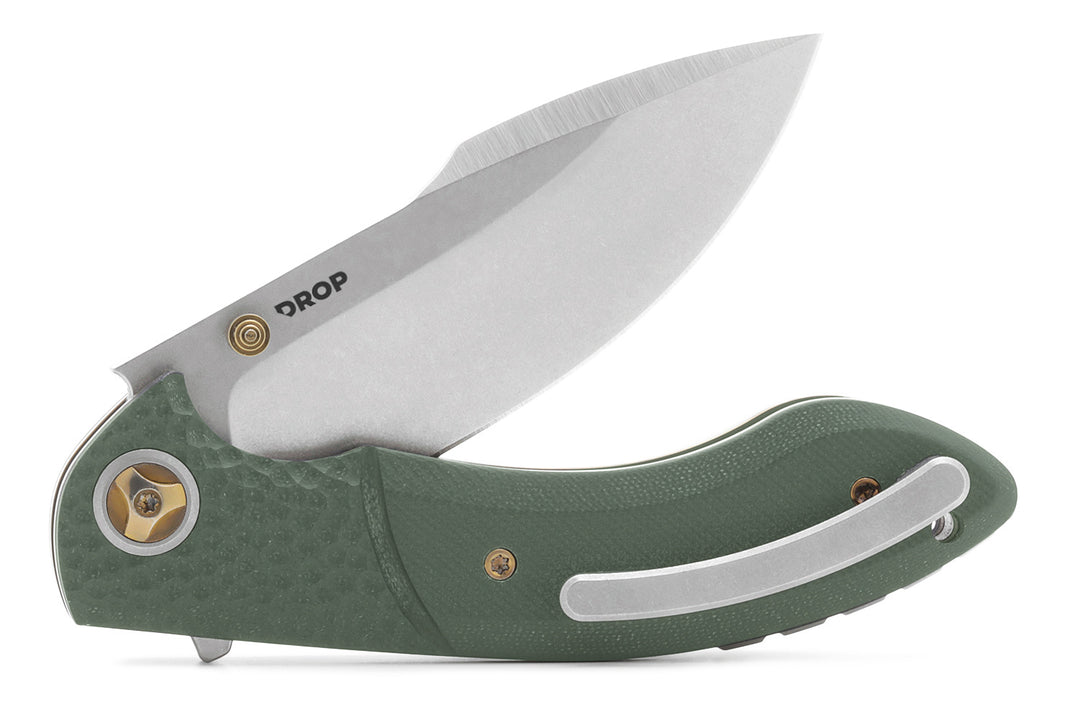 Drop + Eric Ochs Orca Titanium Liner Lock Knife