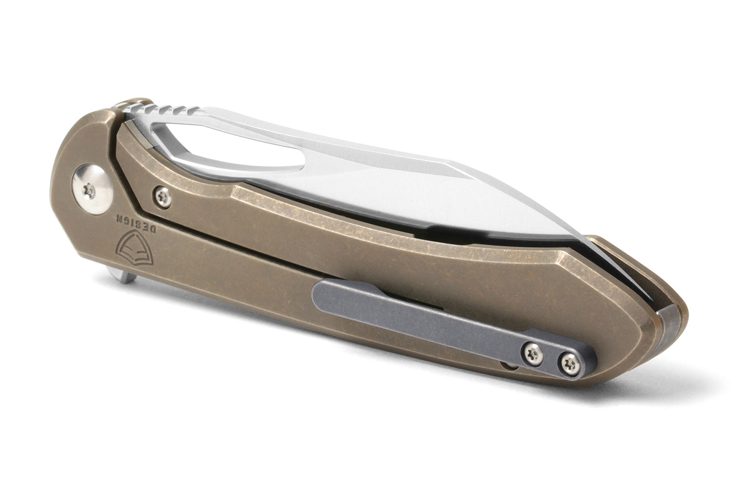 Drop + Ferrum Forge Dao Titanium Frame Lock – Kaviso, LLC