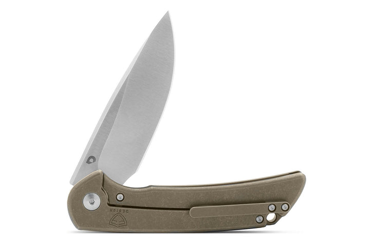 Drop + Ferrum Forge Crux S35VN Folding Knife