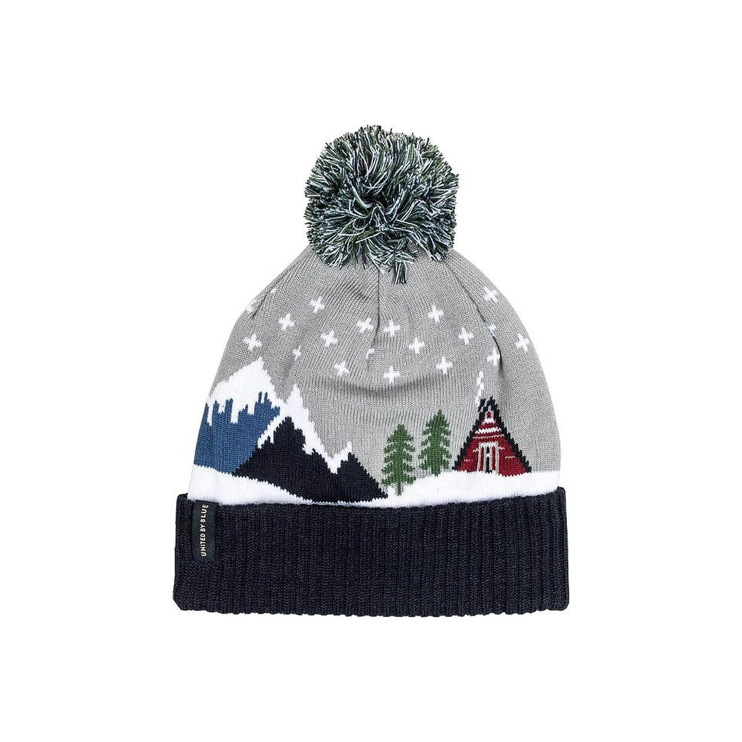 United By Blue Cabin Pom Beanie