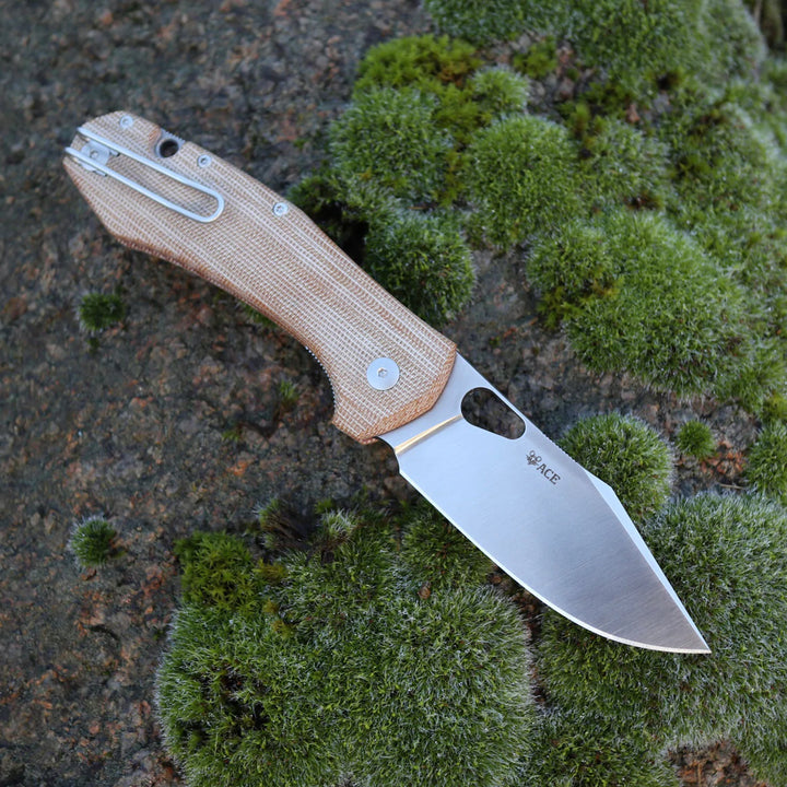 GiantMouse Ace Grand Natural Micarta