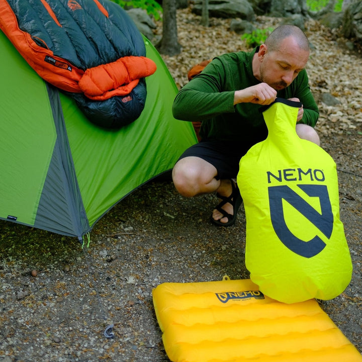 Nemo Tensor Regular Mummy Sleeping Pad inflatable for Ultralight Hiking, Backpacking, Camping