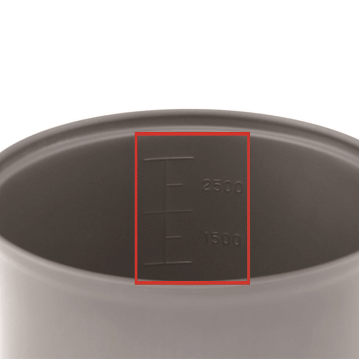Evernew Ultralight Ti Pot Set - 0.6L + 0.9L