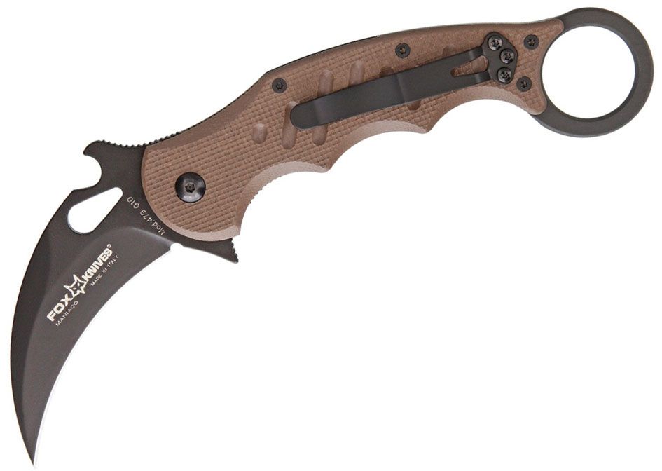 Fox Knives 479E - Dark Earth - Open Box