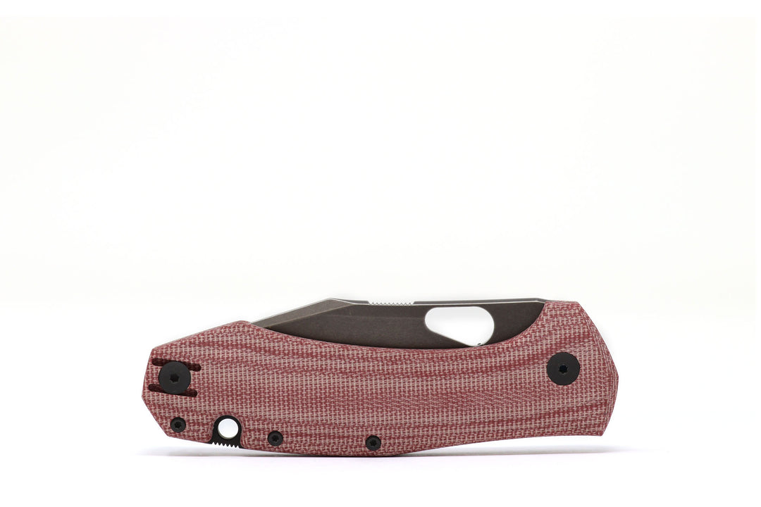 GiantMouse Ace Grand Red Micarta PVD