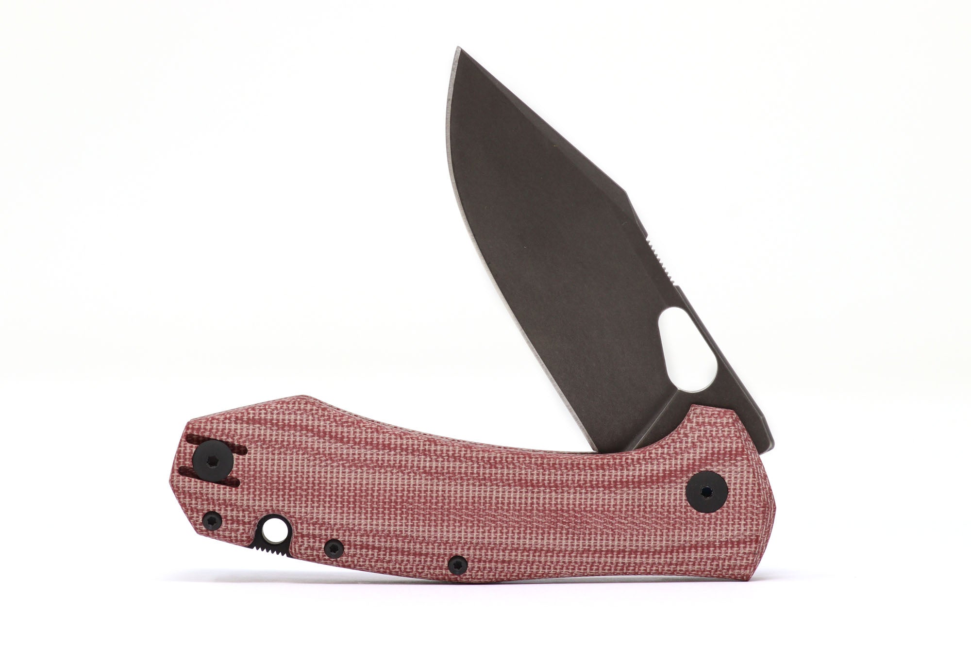 GiantMouse Ace Grand Red Micarta PVD – Kaviso, LLC