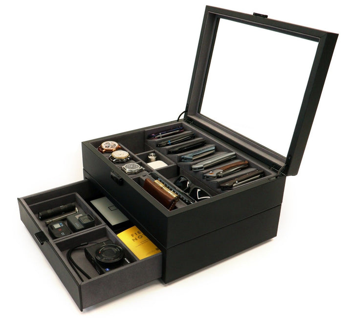 Kaviso EDC Cache Display Valet & Optional Storage Drawer