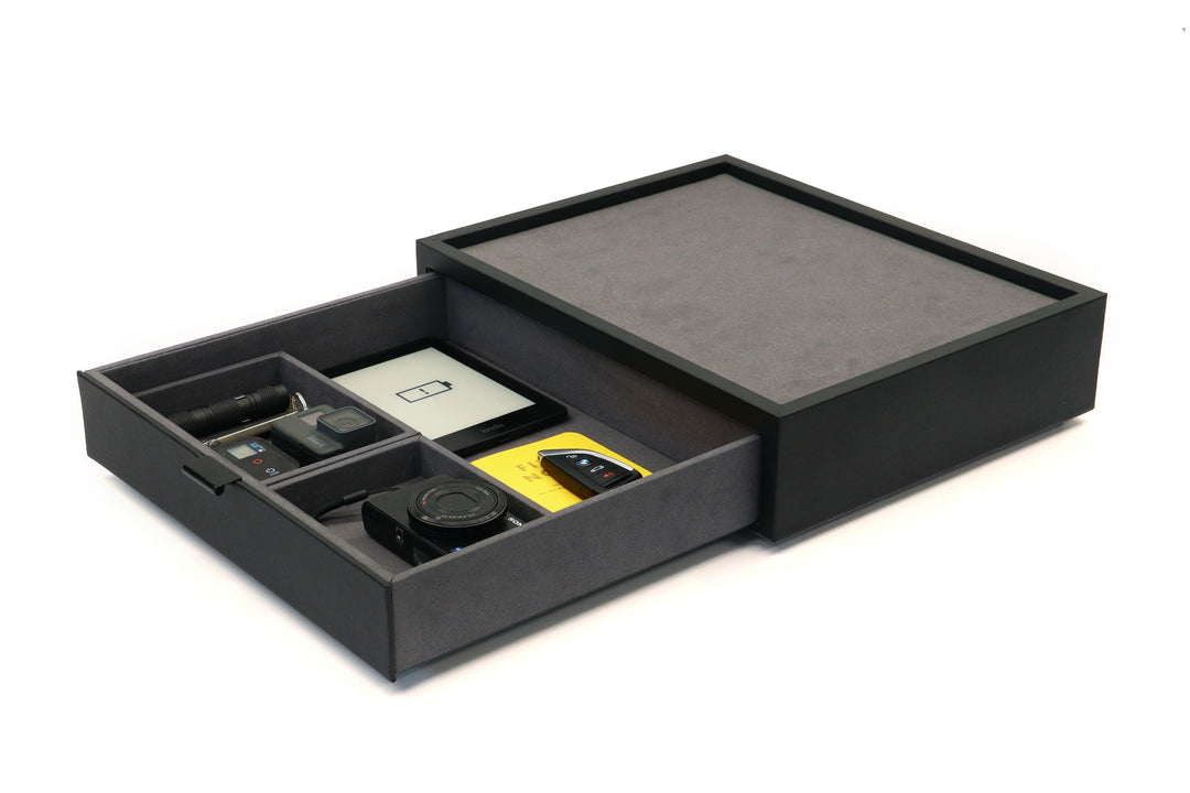 Kaviso EDC Cache Display Valet & Optional Storage Drawer