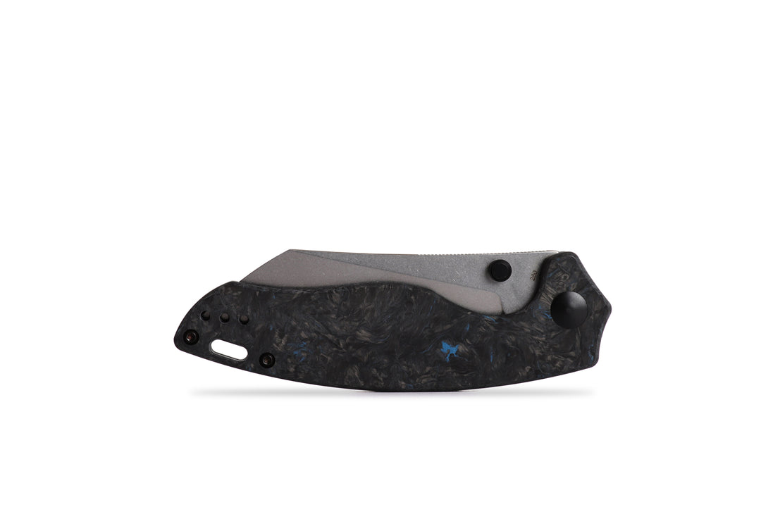 Kizer Towser Liner Lock Fat Carbon