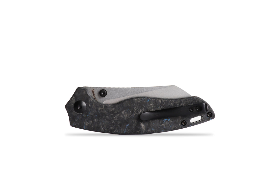 Kizer Towser Liner Lock Fat Carbon