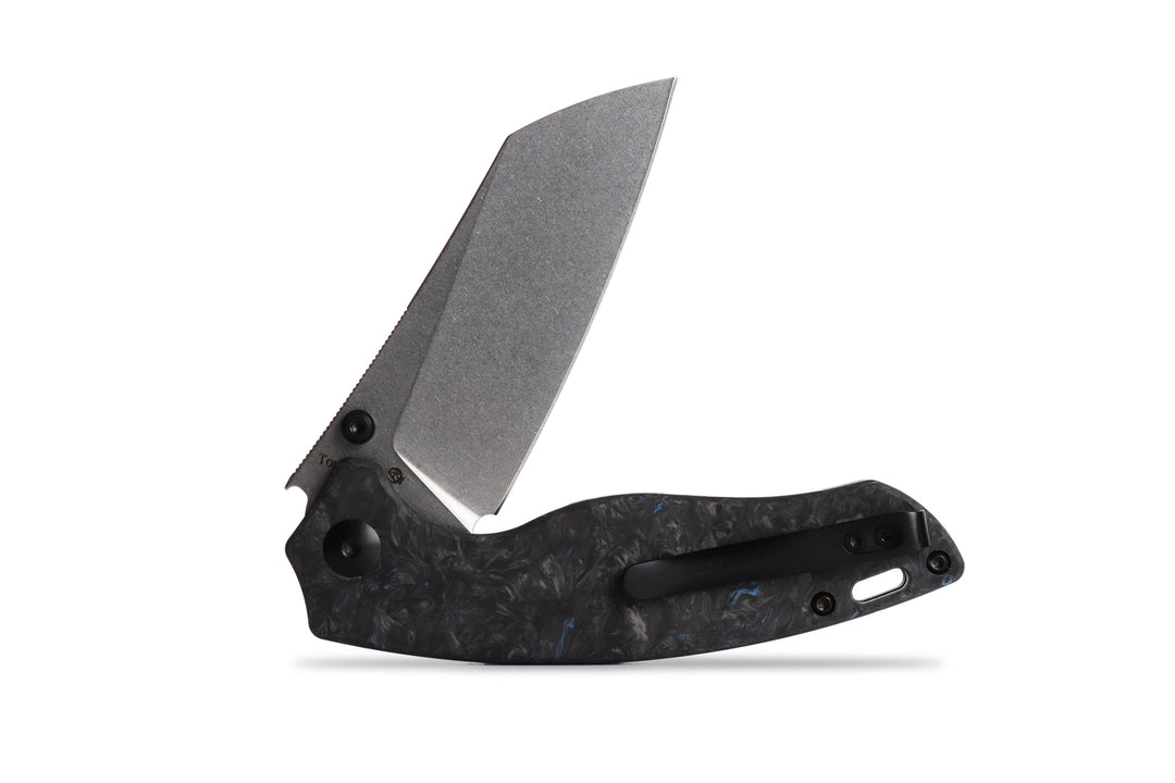 Kizer Towser Liner Lock Fat Carbon