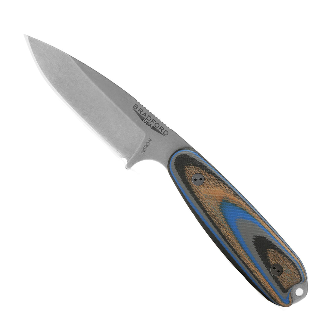 Drop + Bradford Guardian 3.5 Fixed Blade Knife - Open Box / Used