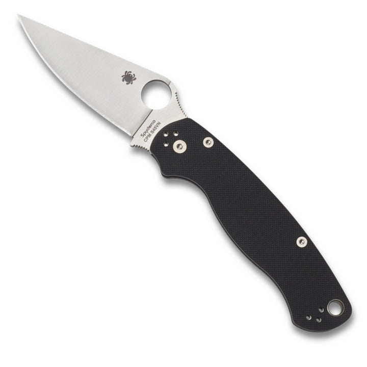 Spyderco Para Military 2 G-10 Black PlainEdge