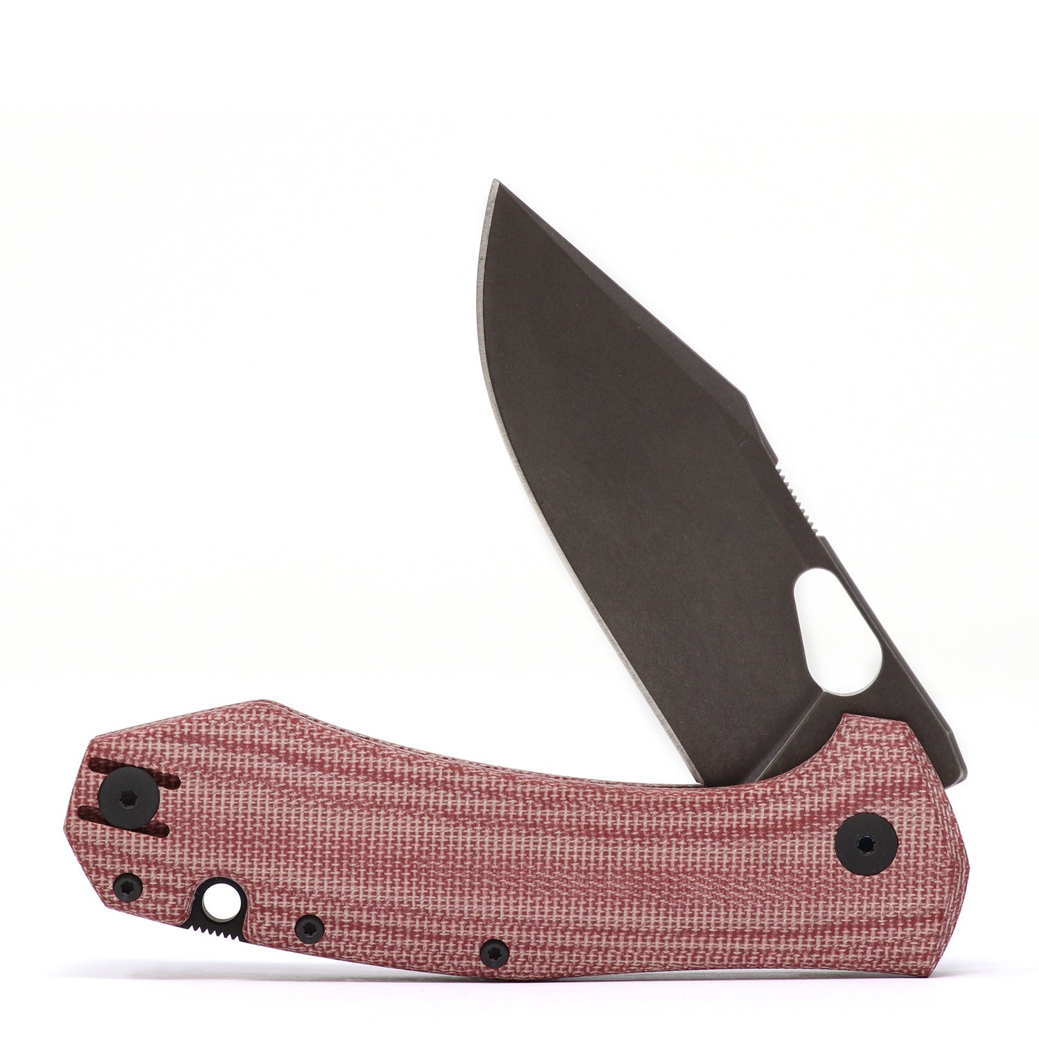 GiantMouse Ace Grand Red Micarta PVD – Kaviso, LLC