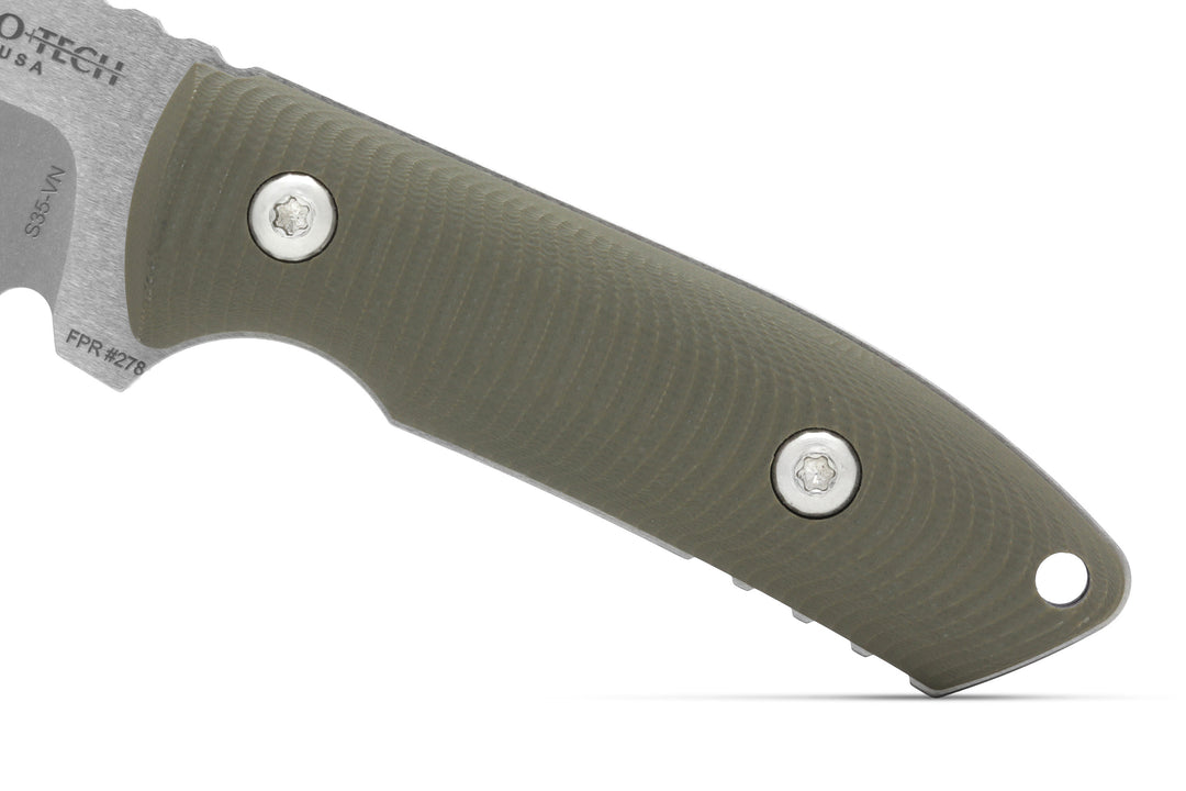 Pro-Tech SBR Fixed Blade S35VN Blade Designed by Les George with Kydex Sheath