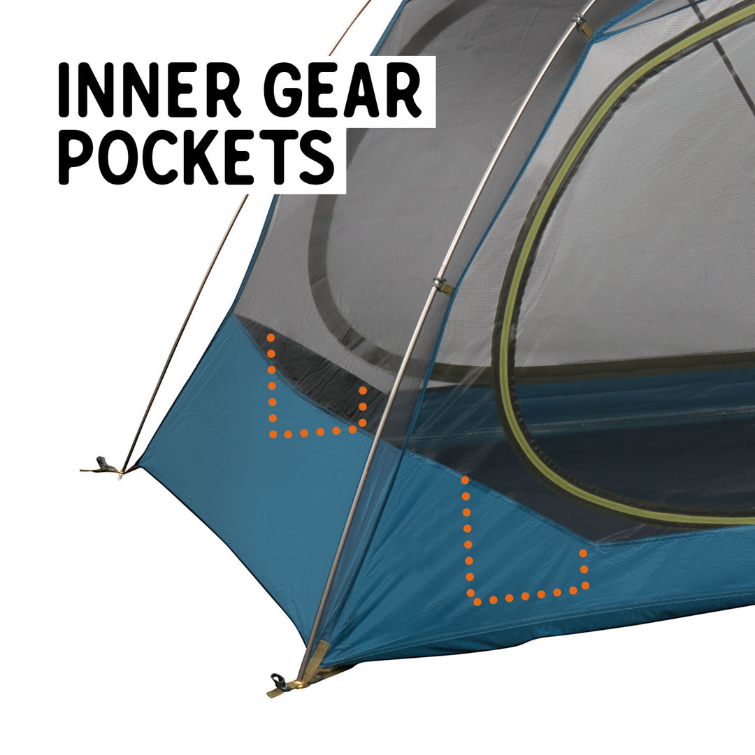 kelty acadia 2 backpacking Far Out 2 Tent w/ Footprint