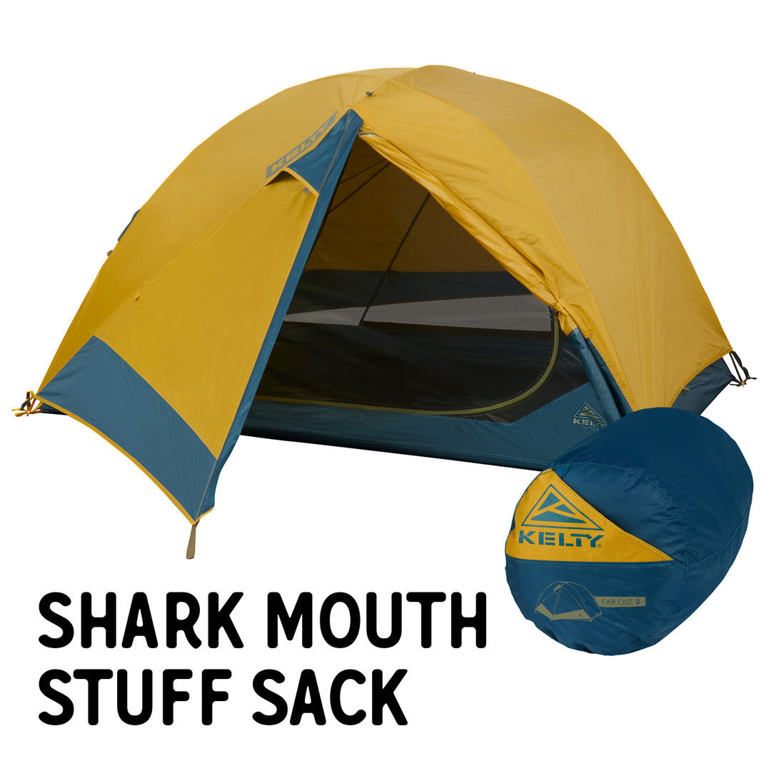 kelty acadia 2 backpacking Kelty Far Out 2P-3P Backpacking Tent – Kaviso, LLC