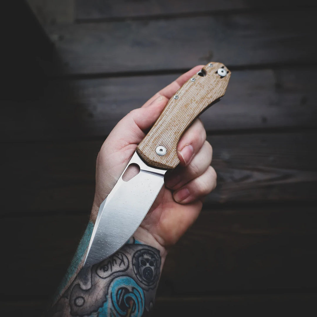 GiantMouse Ace Grand Natural Micarta