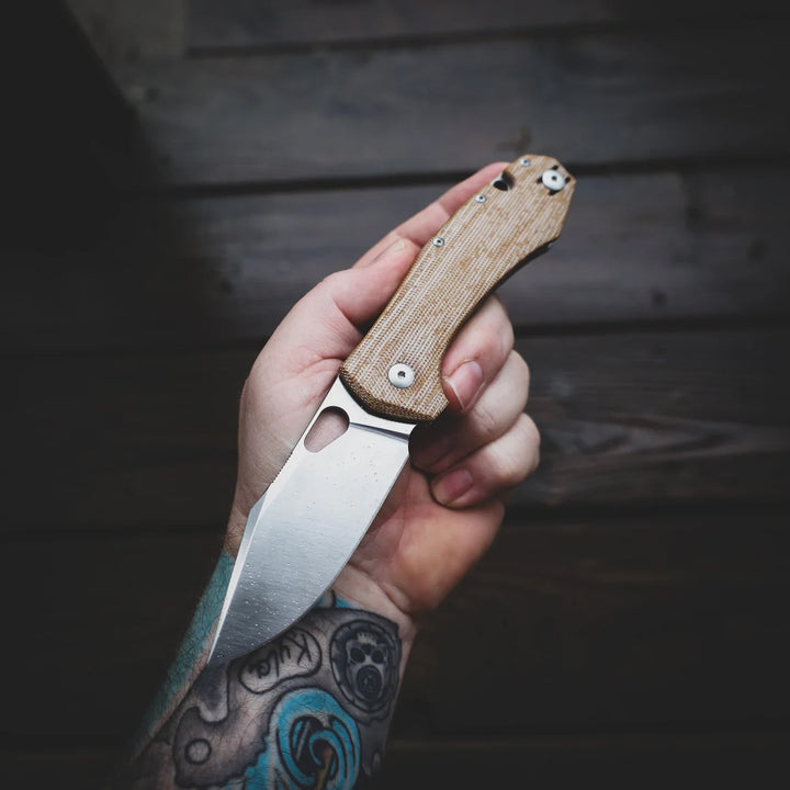 GiantMouse Ace Grand Natural Micarta