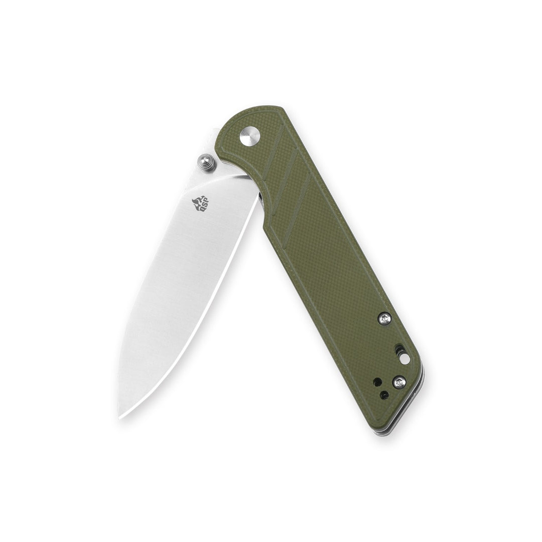 QSP Parrot Liner Lock Folding Knife (G-10)