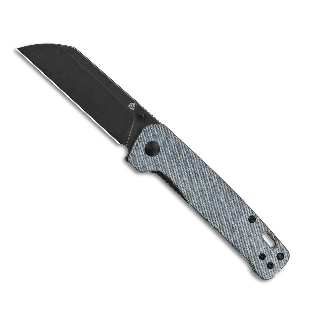 QSP Penguin Micarta Liner Lock (D2 Steel)