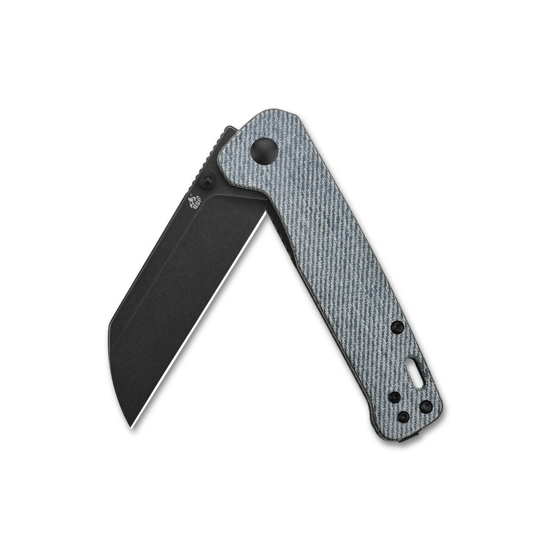 QSP Penguin Micarta Liner Lock (D2 Steel)