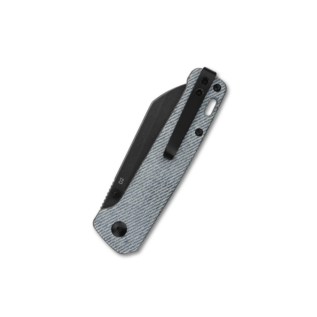 QSP Penguin Micarta Liner Lock (D2 Steel)