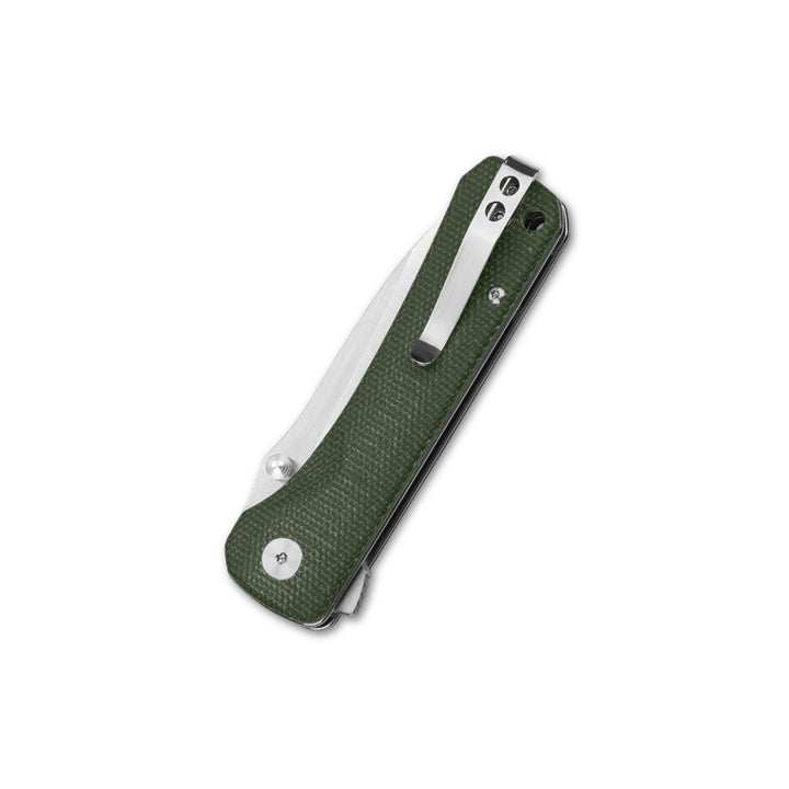 QSP Hawk Micarta Liner Lock Folding Knife (D2)