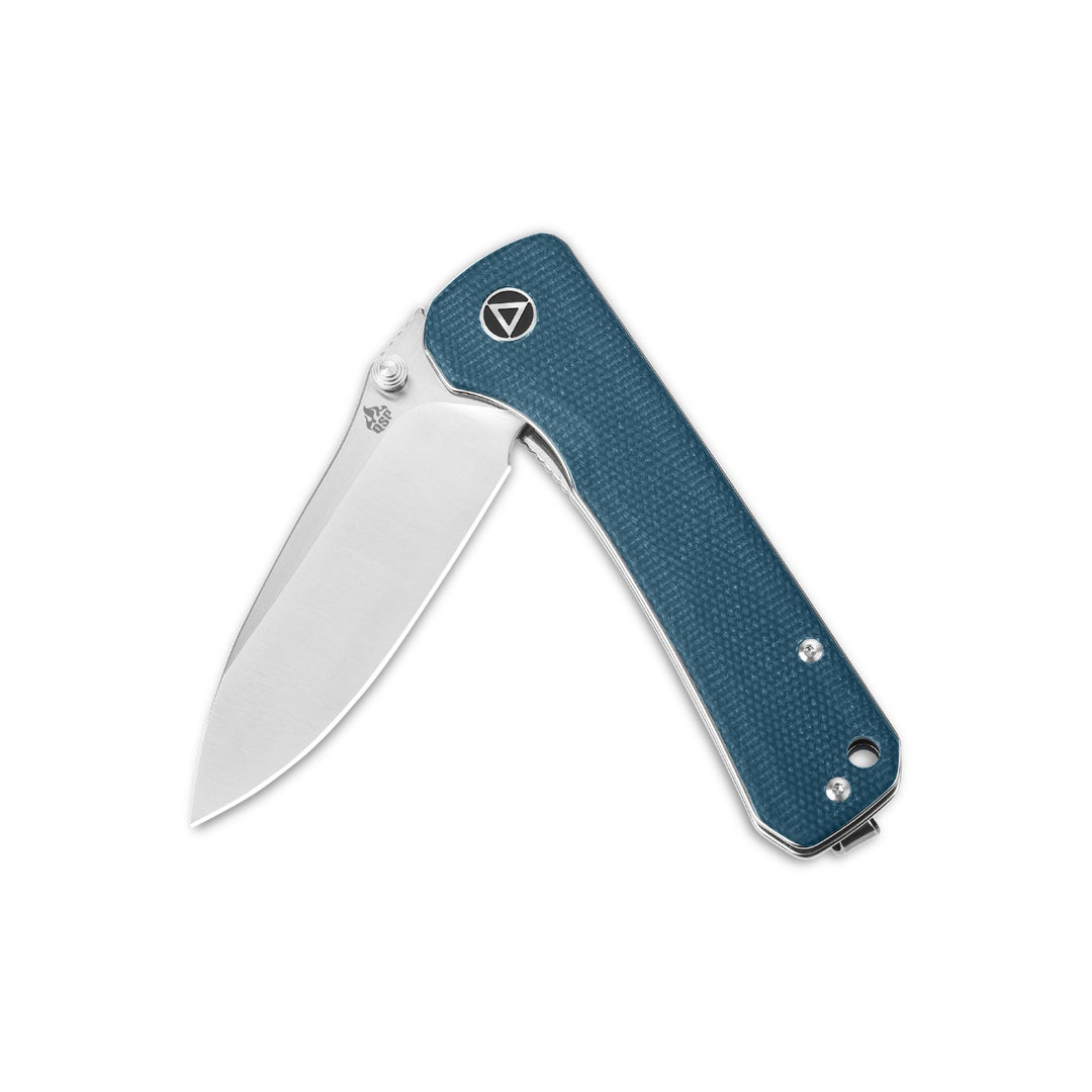 QSP Hawk Micarta Liner Lock Folding Knife