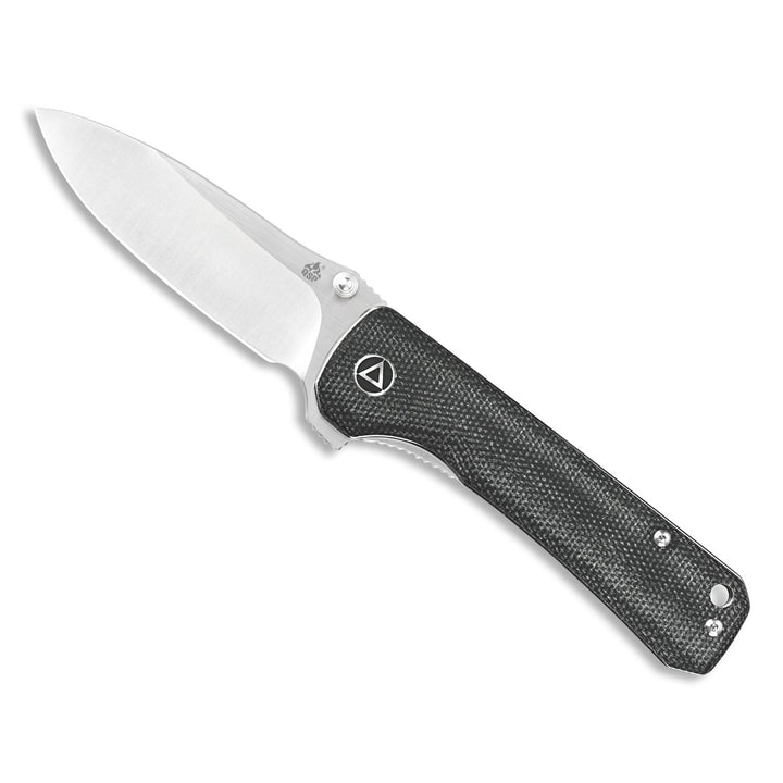 QSP Hawk Micarta Liner Lock Folding Knife