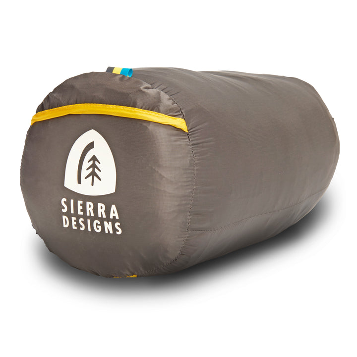 Sierra Designs Nitro 20 Down Quilt Sleeping bag 15d ripstop nylon and 800FP PFC-free DriDown for ultralight backpacking, camping, hiking