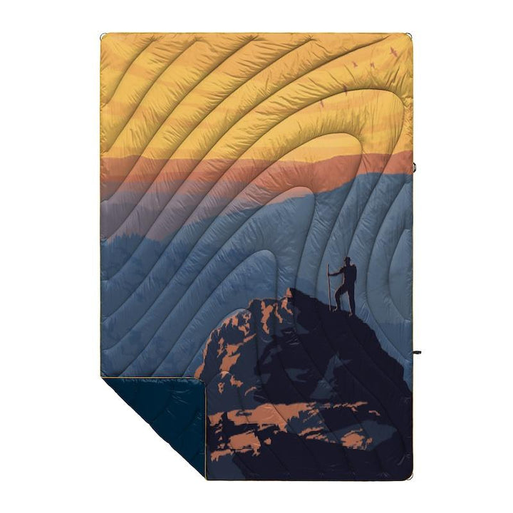 Rumpl Original Puffy Throw Blanket - Great Smoky Mountains