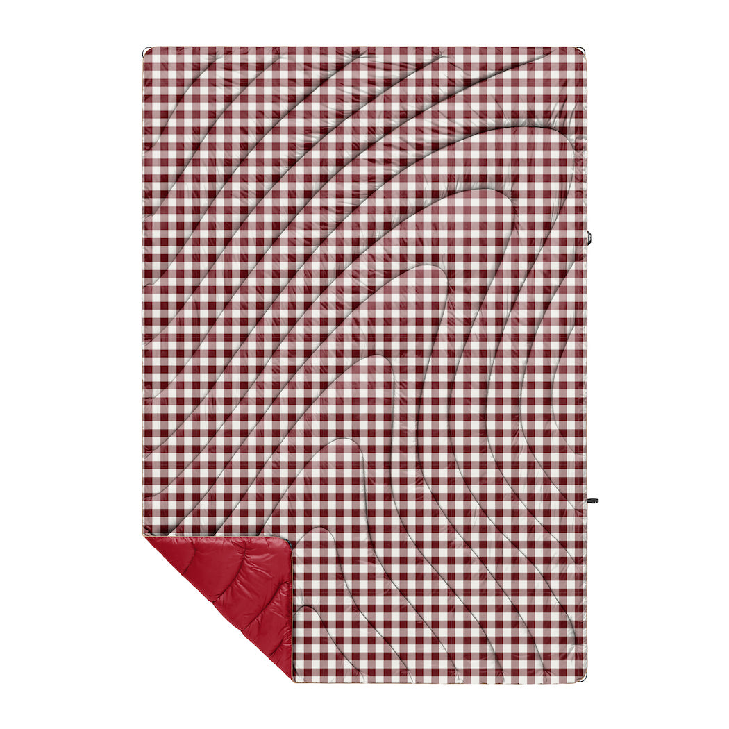 Rumpl Original Puffy 1P Blanket - Red Gingham