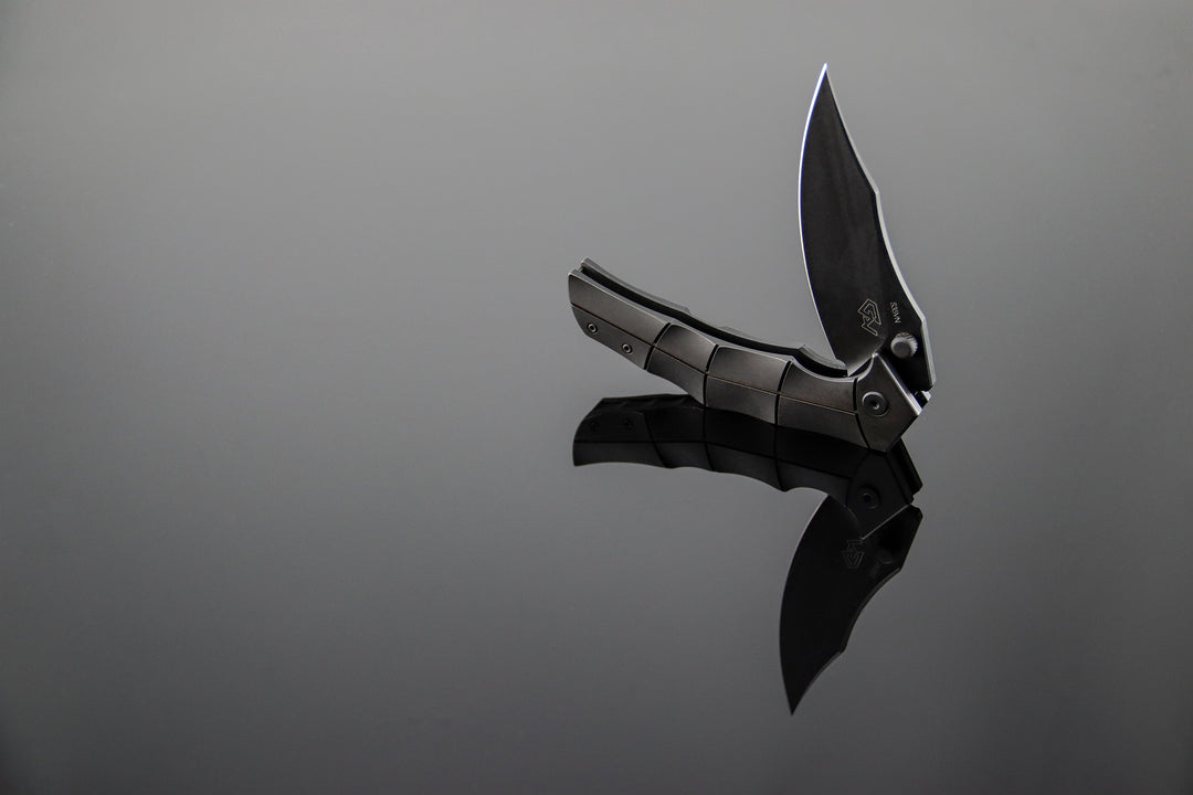 Drop + Gavko Thresher Titanium Frame Lock Knife